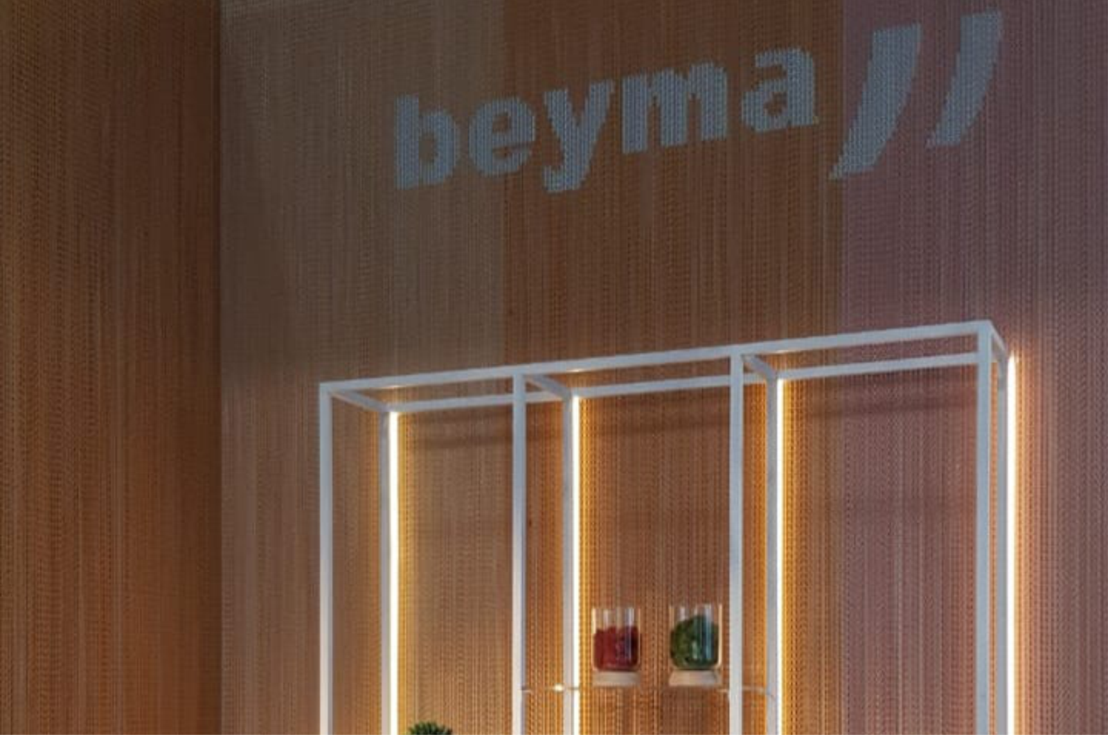BEYMA jugando de local en la Feria ISE, Barcelona, 2024.